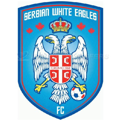 Serbian White Eagles FC Iron-on Stickers (Heat Transfers)NO.8474